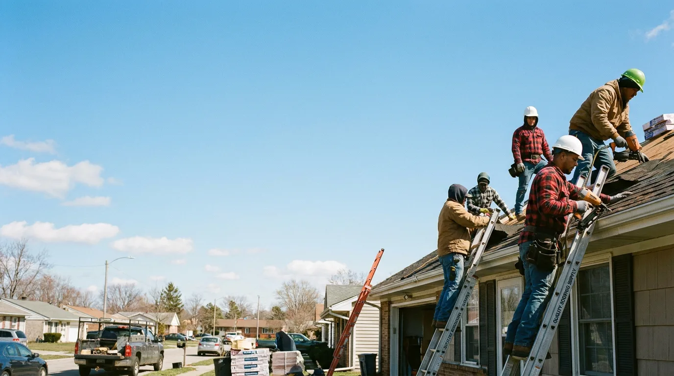 Roofing in Monroeville, IN near me